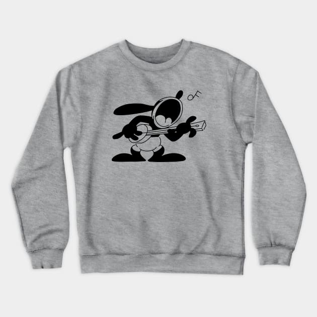 Guitar Oswald Crewneck Sweatshirt by NoirPineapple